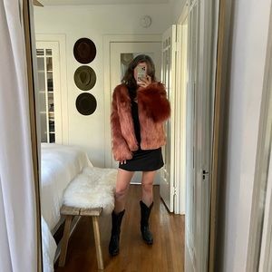 SpiritHoods faux fur, pink jacket — never worn!
